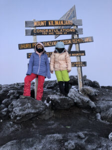 Sunrise at Uhuru Peak Kilimanjaro summit 5-day Marangu